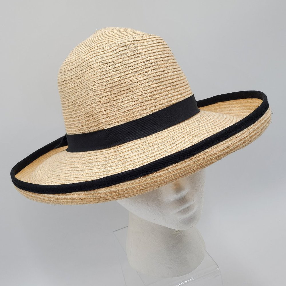 Kathy Jeanne Wide Brim Straw Hat - Picture 16 of 16